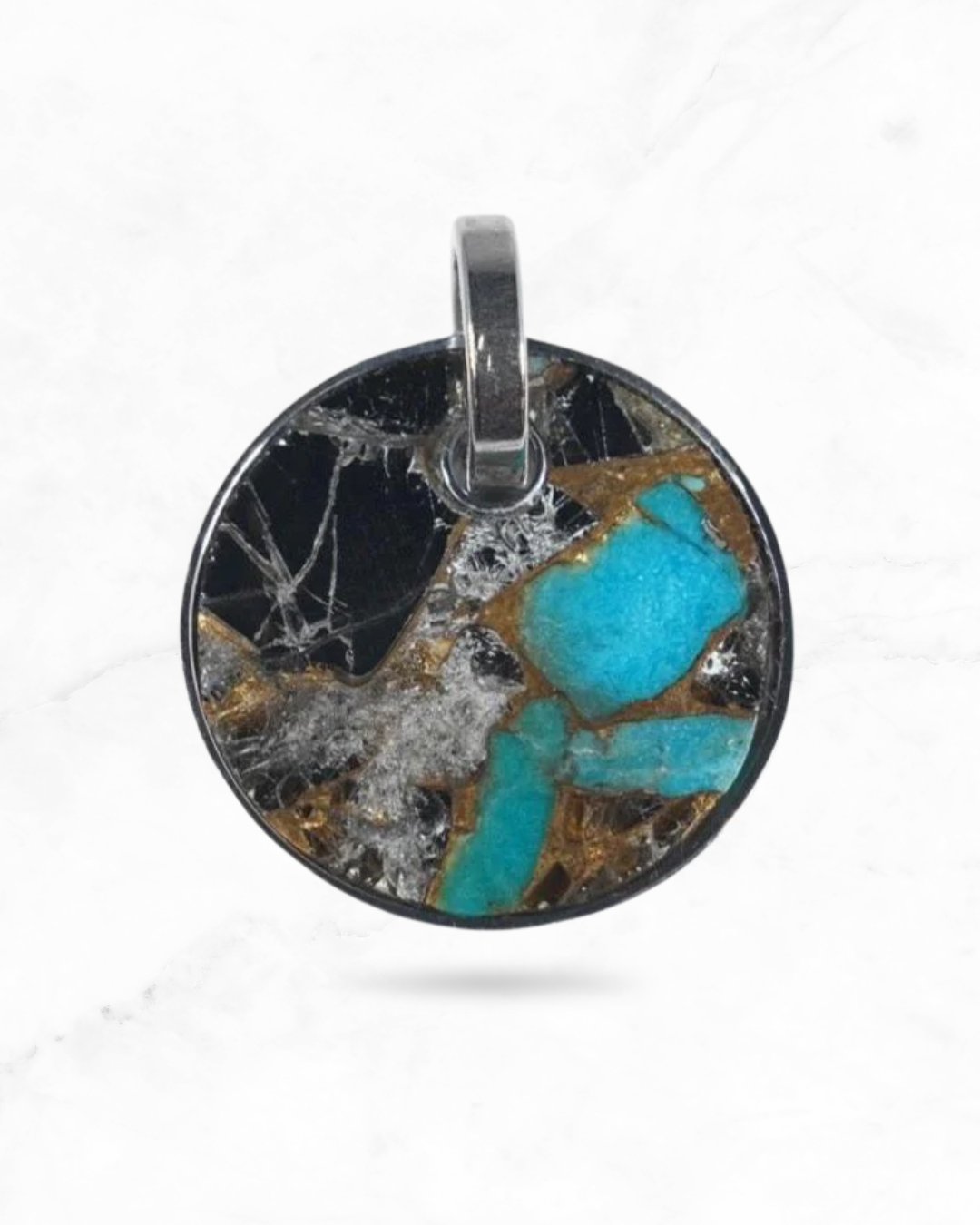 #06 BLUE BLACK COPPER TURQUOISE