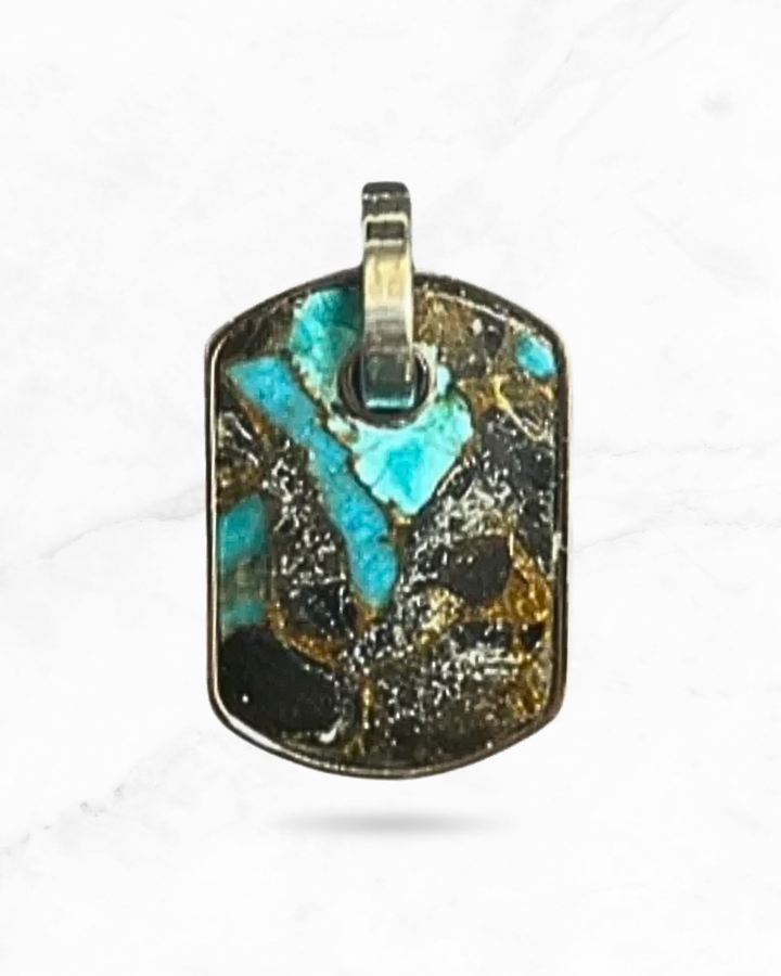 #06 BLUE BLACK COPPER TURQUOISE