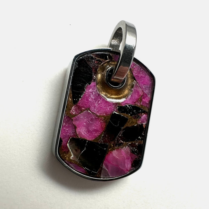 #07 Pink&Black Copper Turquoise / Terra