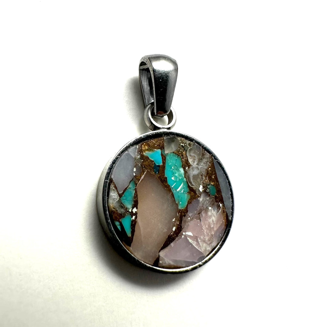 #13 Pink Opal Turquoise Copper / Sol mini