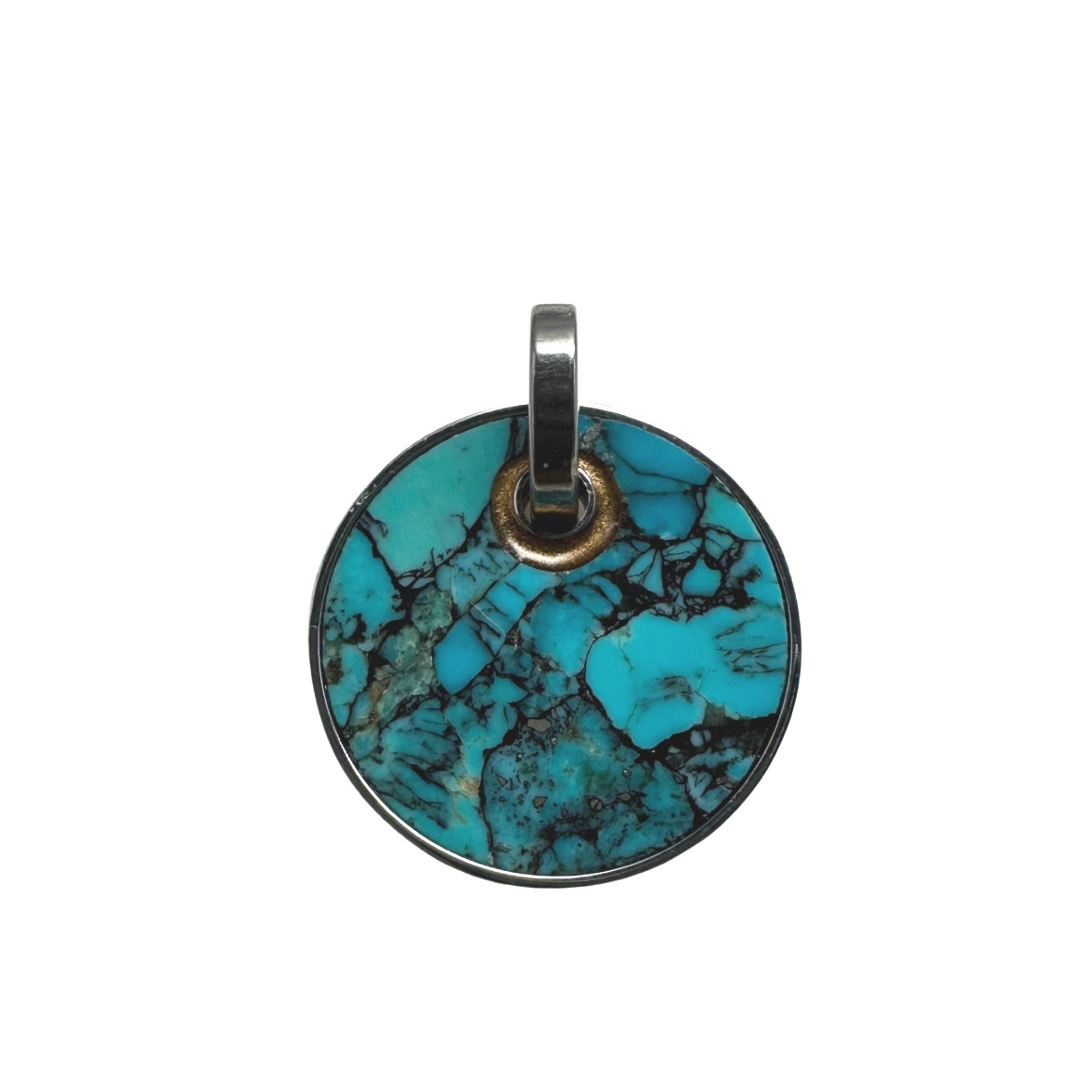 #01 Kingman Spiderweb Turquoise / Sol